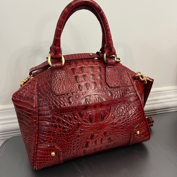 Tyler Cranberry Melbourne- Satchel with Wallet and Eyeglass Case - Picture 9 of 9